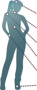 Silhouette femme